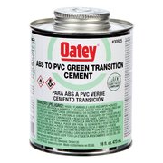 Oatey Cement Abs-Pvc Transition 16Oz 30925
